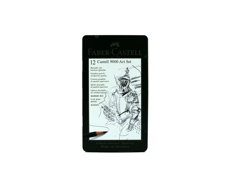FABER 9000 (8B-2H ) DESİNG KURŞUN KALEM SET 119065 (Best)