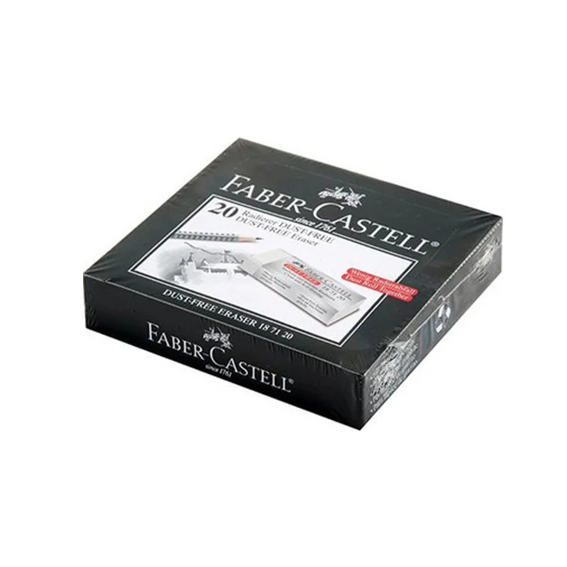 FABER DUST-FREE DOĞA DOSTU SİLGİ 20 Lİ 3018725400 (Best)