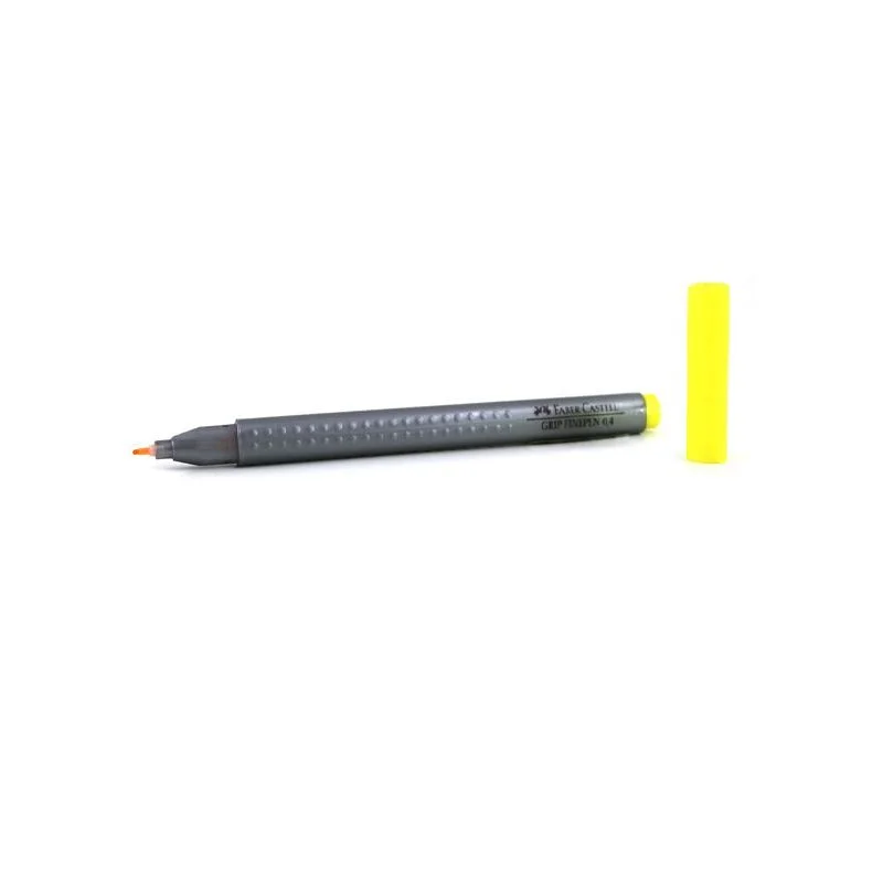 FABER GRIP FİNEPEN 0,4MM SARI 151607 (Best)