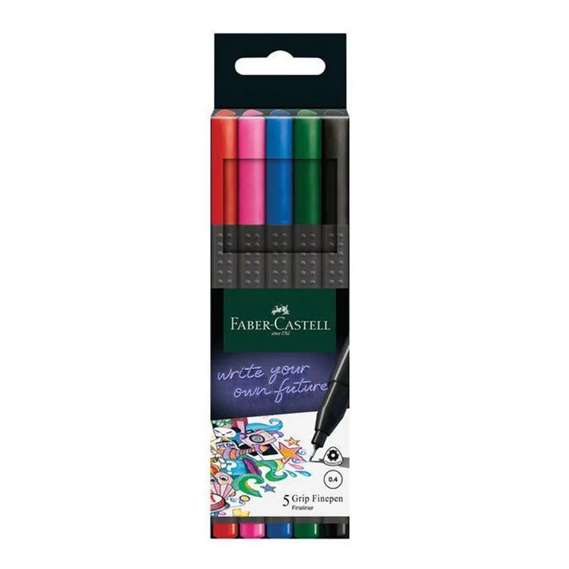 FABER GRIP FİNEPEN KLASİK 5 Lİ 20151604 (Best)