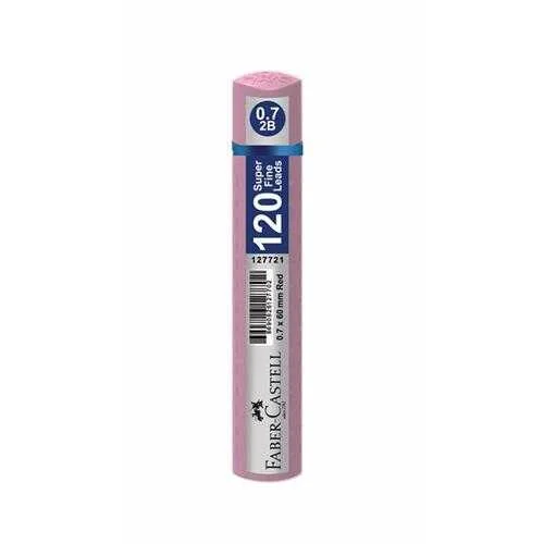 FABER GRIP MİN 0.7 GENZ GÜL 60 mm 120 Lİ TÜP 1277280 (Best)