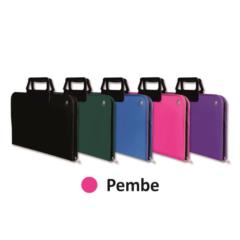 FABER PROJE ÇANTASI 38x55 PEMBE 191909 (Best)