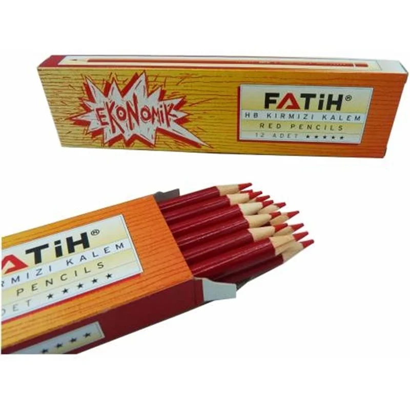FATİH KIRMIZI HB KALEM 25010 EKONOMİK (Best)