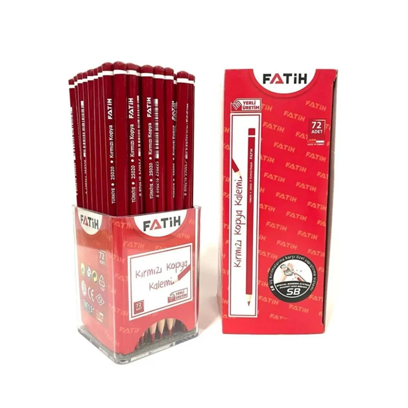 FATİH KIRMIZI KOPYA KALEMİ 72 Lİ FA25020CLKI72 (Best)