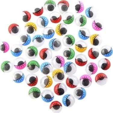 FUNNY KIDS 18911 OYNAR GÖZ 12 MM RENKLİ 4.250 Lİ 12-A-6 (Best)