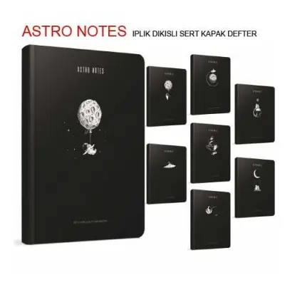 GIPTA ASTRO NOTES A6 80 YP ÇİZGİLİ SPR KARTON KAPAK DEFTER 6087 2011 (Best)