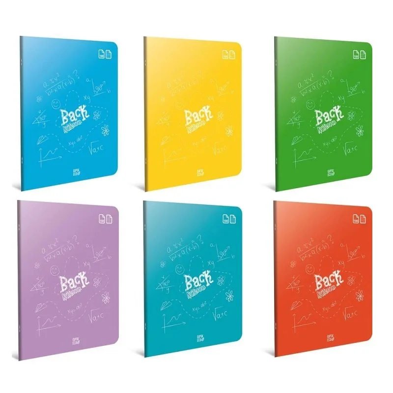 GIPTA BACK A4 60 YP ÇİZGİLİ TEL DİKİŞLİ PP KAPAK DEFTER 4981 (Best)