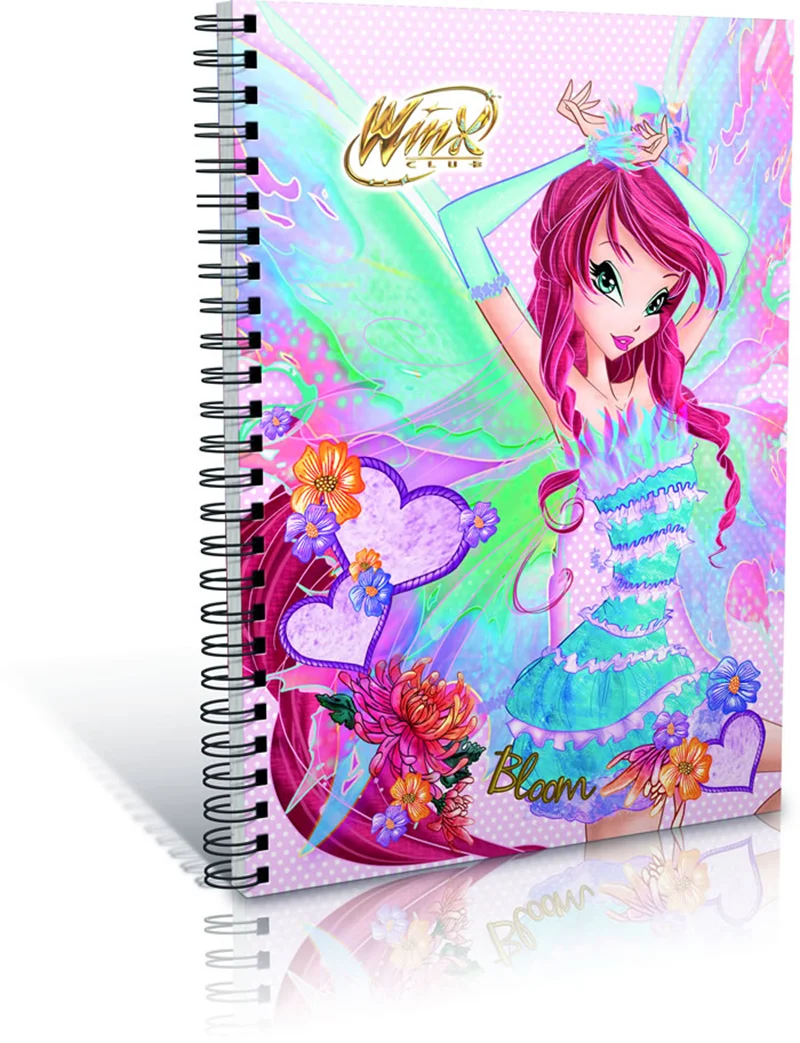GIPTA WINX A6 80 YP KARTON KAPAK ÇİZGİLİ DEFTER 3120 (Best)