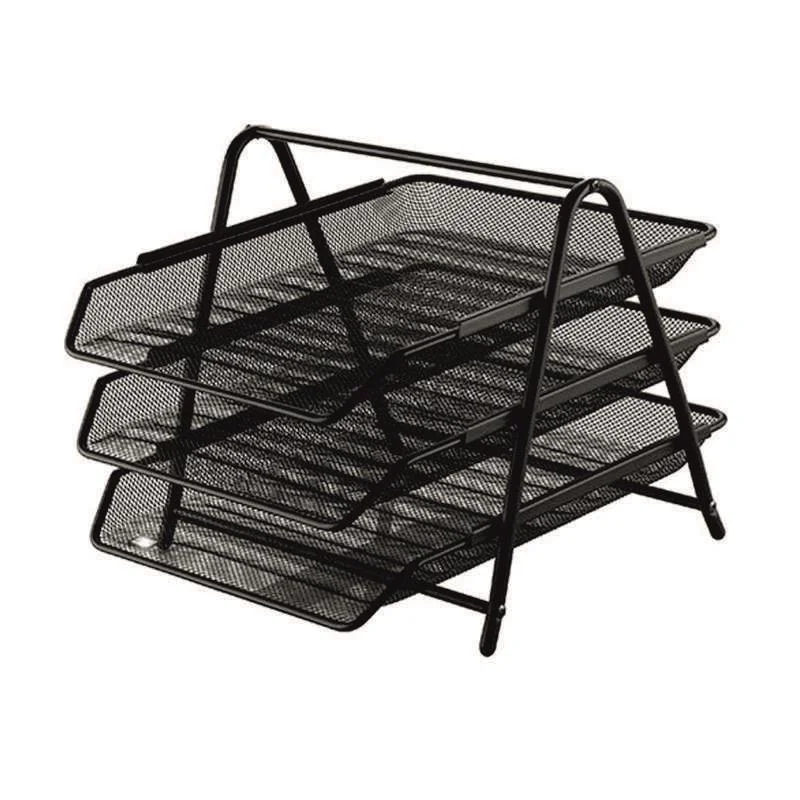 GLOBOX 6255/6259 METAL FİLE EVRAK RAFI 3 LÜ (Best)