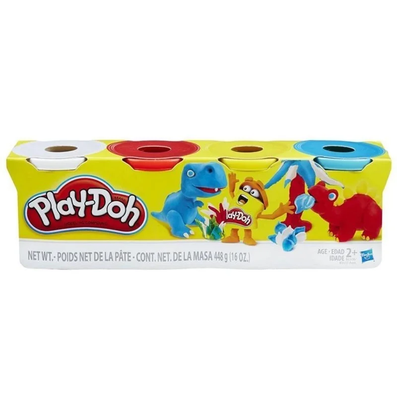 HASBRO PLAY-DOH 448 gr 4 RENK OYUN HAMURU B5517 (Best)