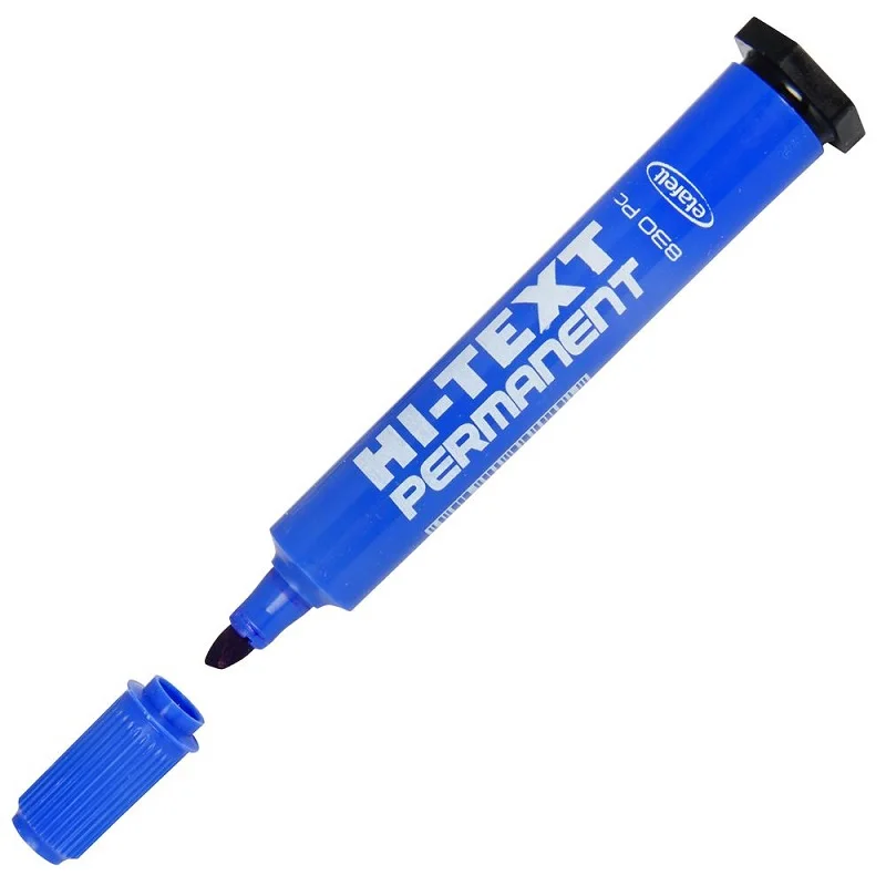 HI-TEXT 830 PC MAVİ KESİK UÇ KOLİ KALEMİ (Best)