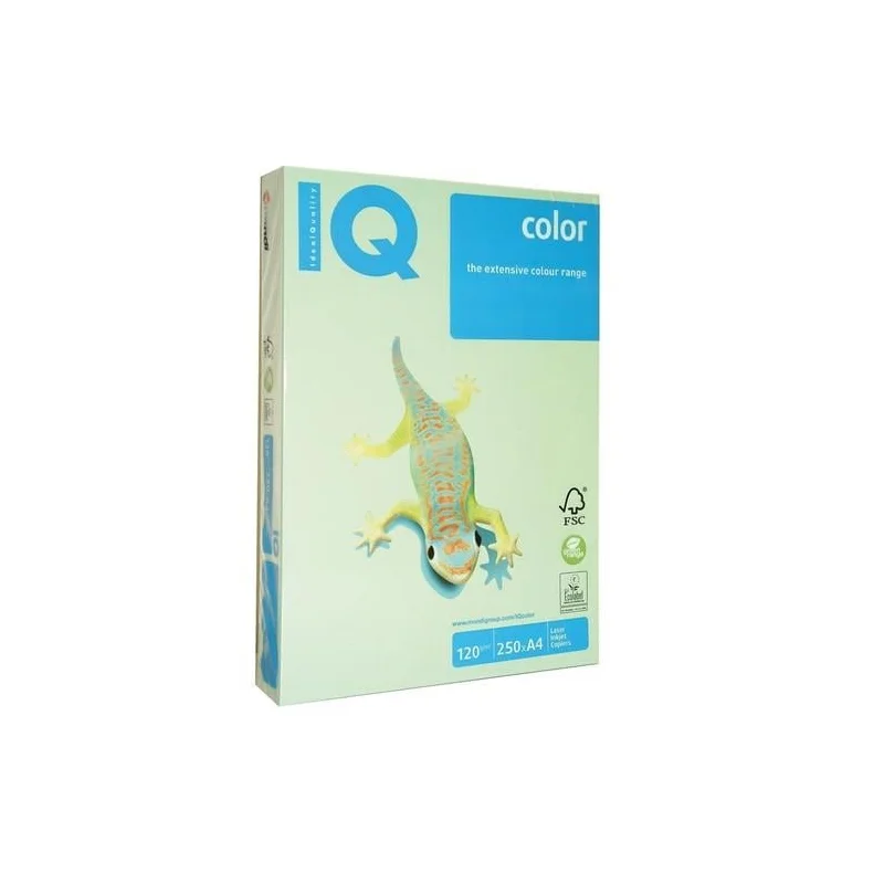 IQ A4 AÇIK YEŞİL RENKLİ FOTOKOPİ KAĞIDI 80 gr GN27 (Best)