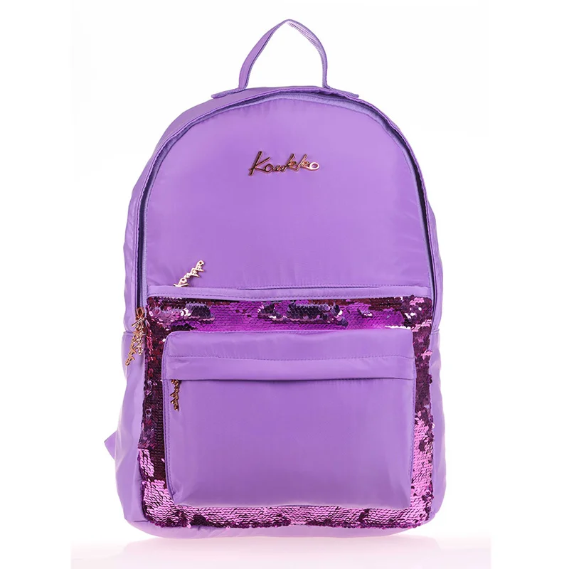 KAUKKO K1540 MAGICAL SIRT ÇANTASI PULLU LİLA (Best)
