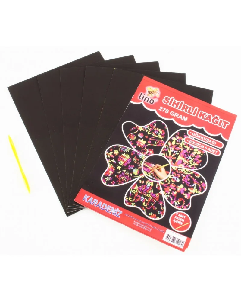 LINO 2740J SİHİRLİ KAĞIT 5 Lİ 270 GR 20x30 (Best)
