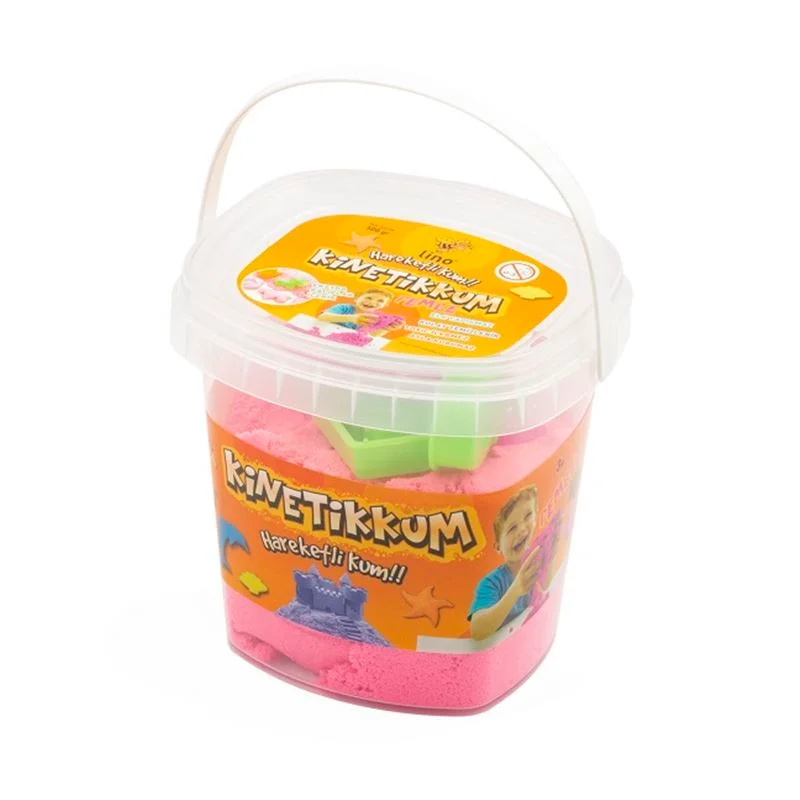 LINO LN-500P KİNETİK KUM PEMBE 500 GR KALIPLI (Best)
