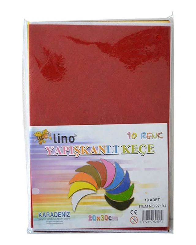 LINO YAPIŞKANLI KEÇE 20x30 10 LU 2719J (Best)