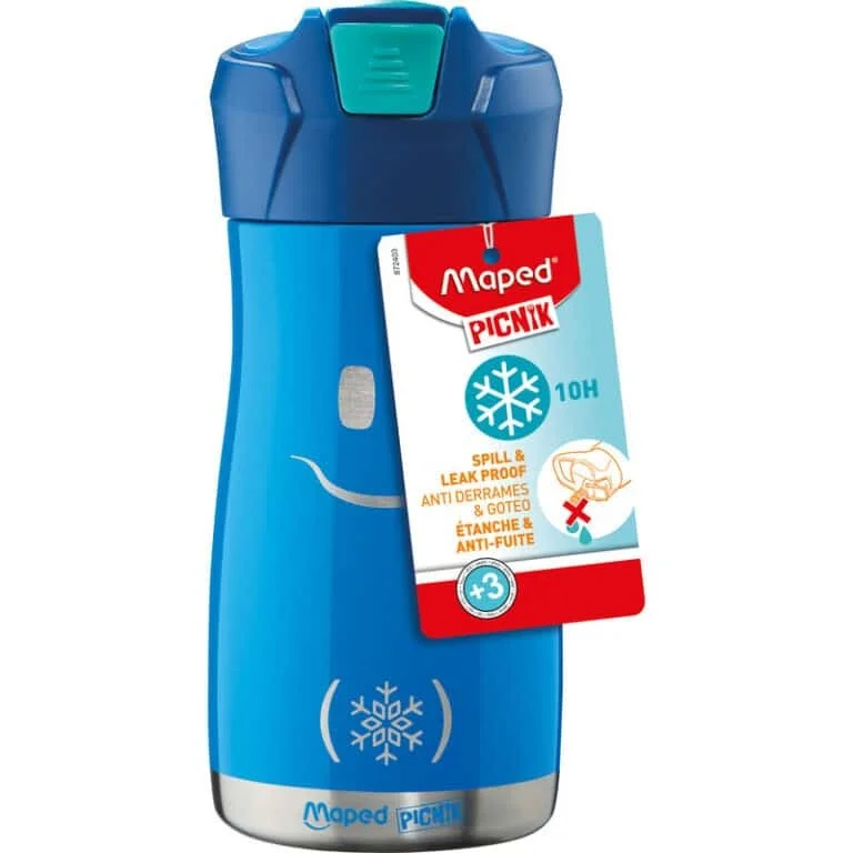 MAPED 872403 CONCEPT SOĞUK SU TERMOS MATARA 350 ML MAVİ (Best)