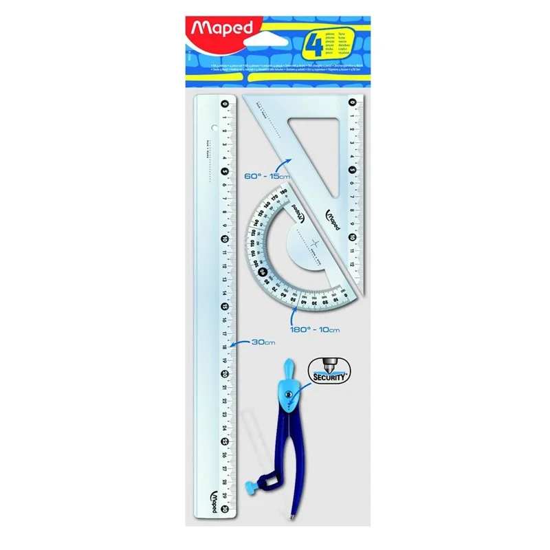 MAPED 899218 4 LÜ PERGELLİ ÇİZİM TAKIMI (Best)