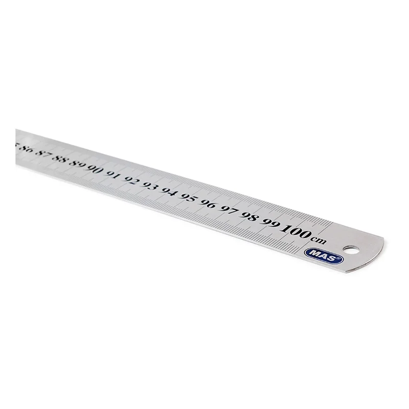 MAS 2400 ÇELİK CETVEL 100 CM. (Best)