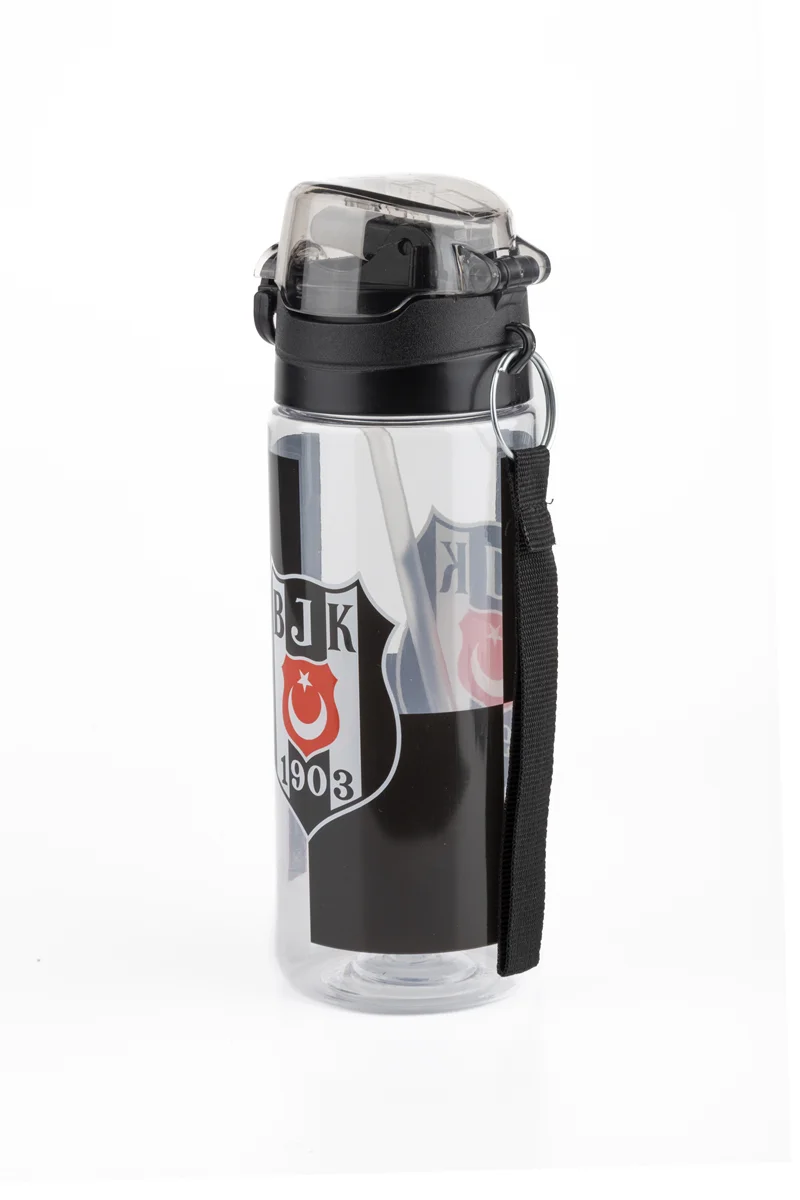 ME 25370 BEŞİKTAŞ BJK 1903 LOGO DESENLİ PLASTİK MATARA 500 ML (Best)