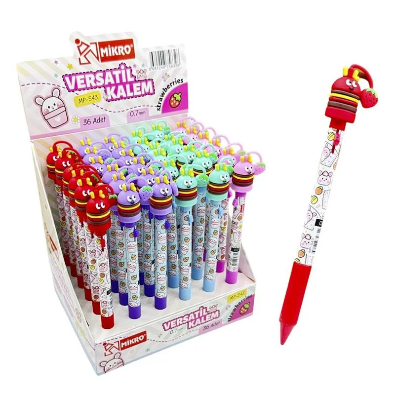 MİKRO MP-543-36 STRAWBERRİES VERSATİL KALEM 0.7 (Best)