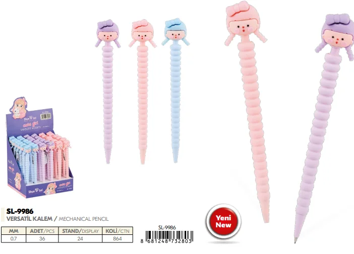 MİKRO SL 9986-36 TATLI KIZ VERSATİL KALEM (Best)