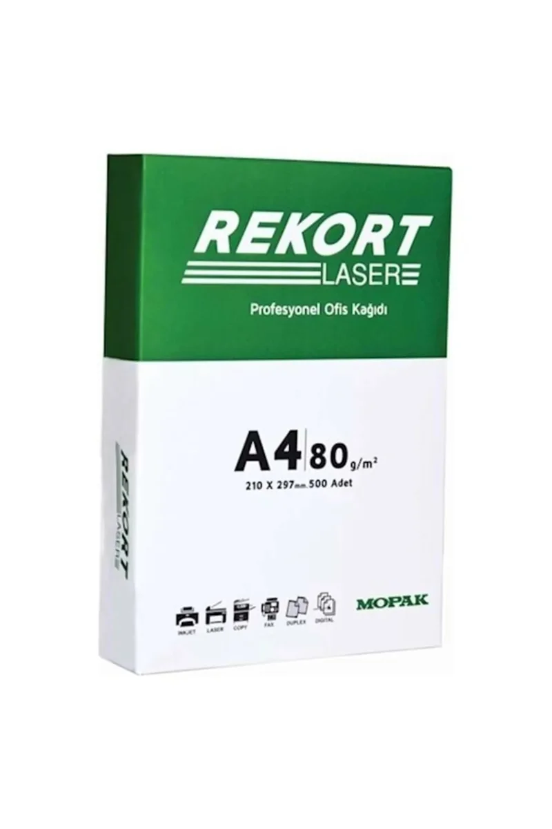 MOPAK REKORT A4 FOTOKOPİ KAĞIDI 500 LÜ 80 GR. (Best)