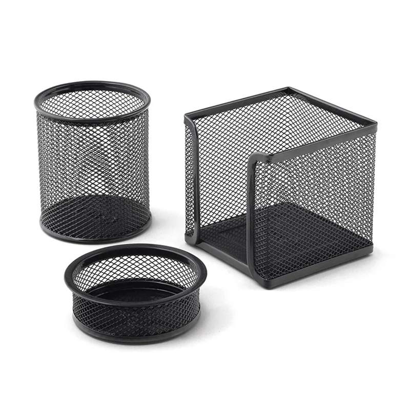 MULTİOFİS 444 KALEMLİK+KÜPNOTLUK+ATAŞLIK 3 LÜ METAL FİLE SET (Best)