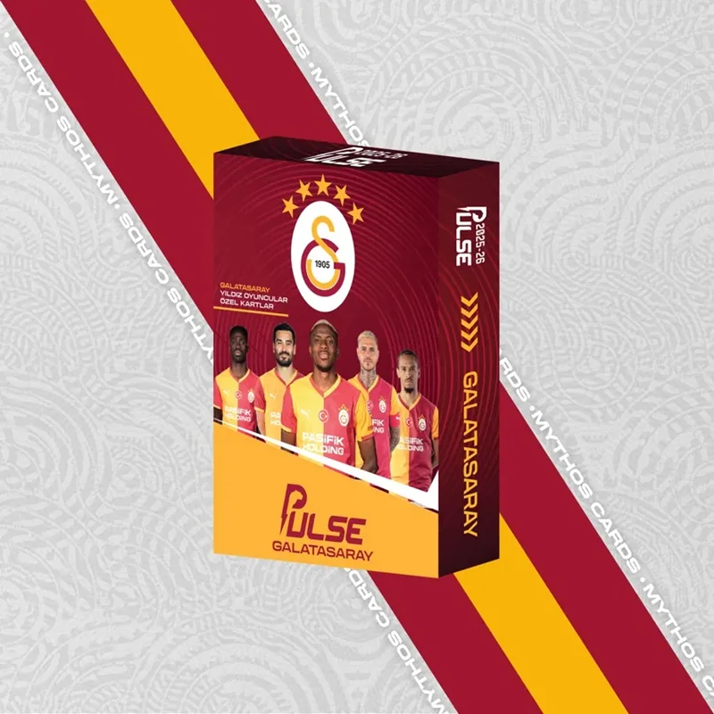 MYTHOS GALATASARAY - PULSE FUTBOLCU KARTLARI 2025/26 - PAKET (Best)