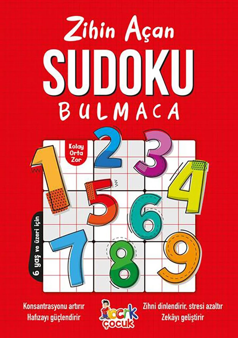 NESİL / SUDOKU ZİHİN AÇAN BULMACA BICIRIK (Best)
