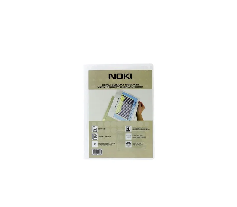 NOKİ 10 LU CEPLİ SUNUM DOSYASI 64110-N (Best)
