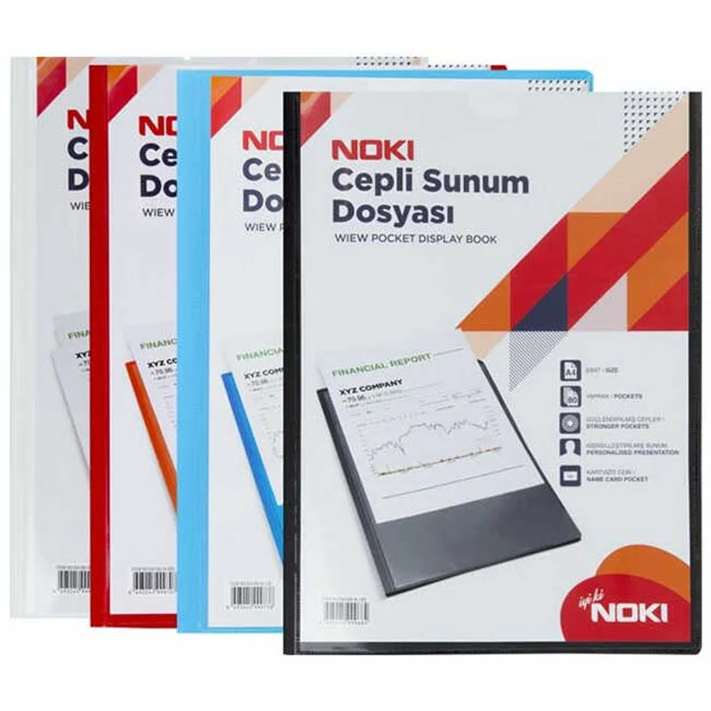 NOKİ 30 Lİ CEPLİ SUNUM DOSYASI 64130-N (Best)