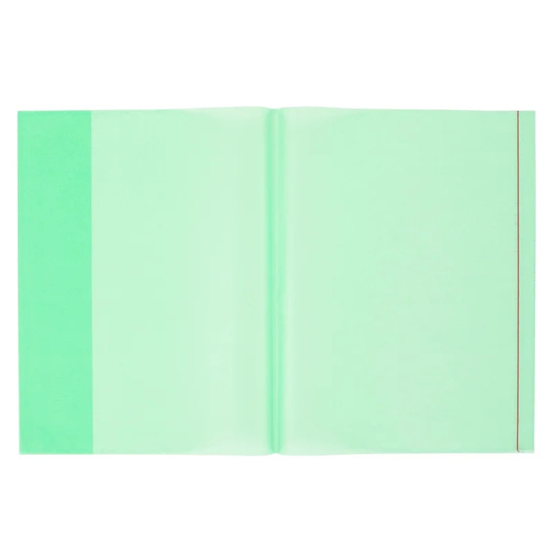 NOKİ A4 HAZIR DEFTER KABI YEŞİL 10 LU 60161-10 (Best)