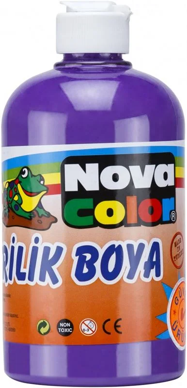 NOVA COLOR AKRİLİK BOYA 500 ml MOR NC-389 (Best)