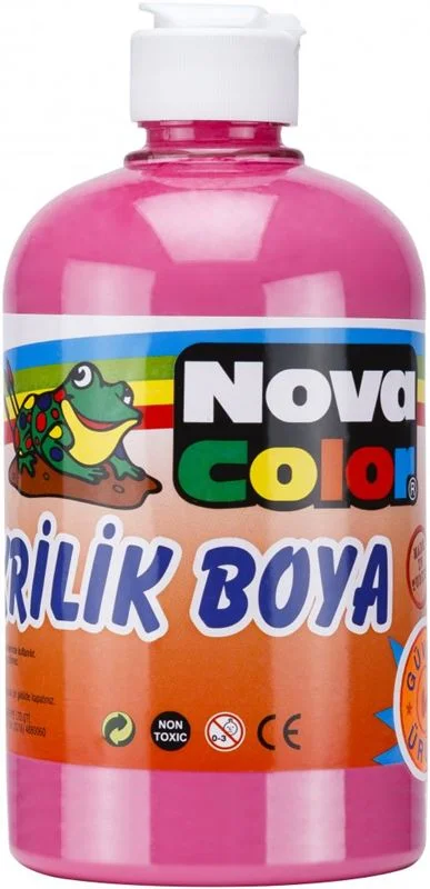 NOVA COLOR AKRİLİK BOYA 500 ml PEMBE NC-390 (Best)