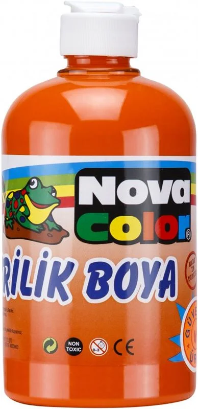 NOVA COLOR AKRİLİK BOYA 500 ml TURUNCU NC-388 (Best)