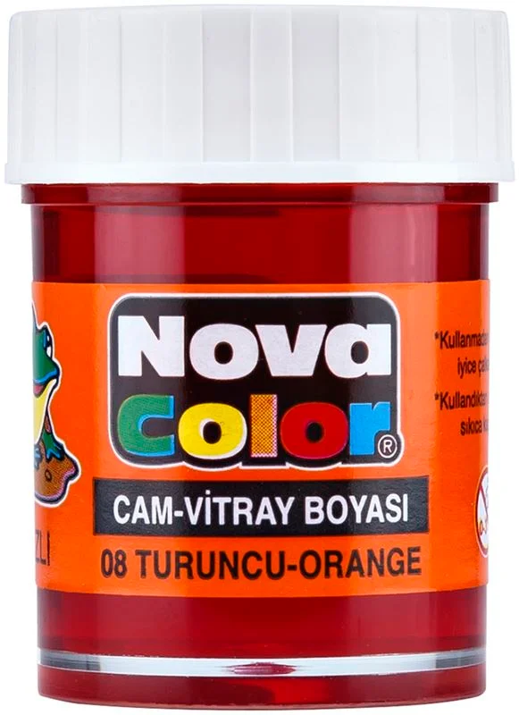 NOVA COLOR CAM BOYASI TURUNCU SU BAZLI NC-156 (Best)