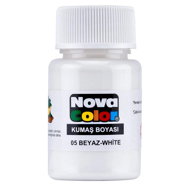 NOVA COLOR KUMAŞ BOYASI BEYAZ NC-163 (Best)