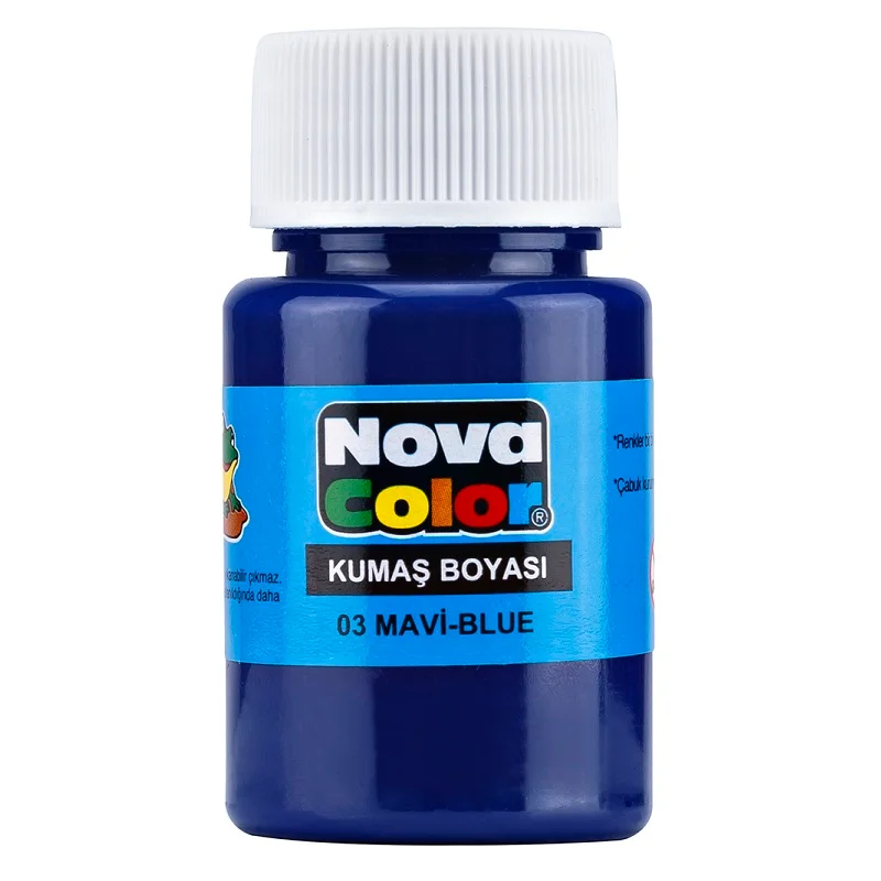 NOVA COLOR KUMAŞ BOYASI MAVİ NC-161 (Best)