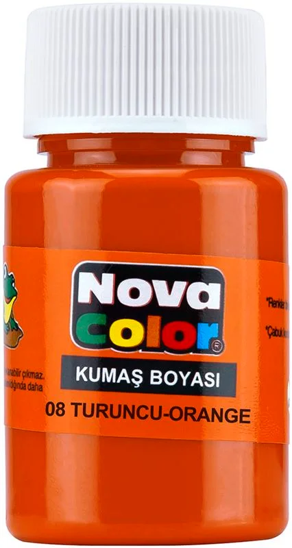 NOVA COLOR KUMAŞ BOYASI TURUNCU NC-166 (Best)
