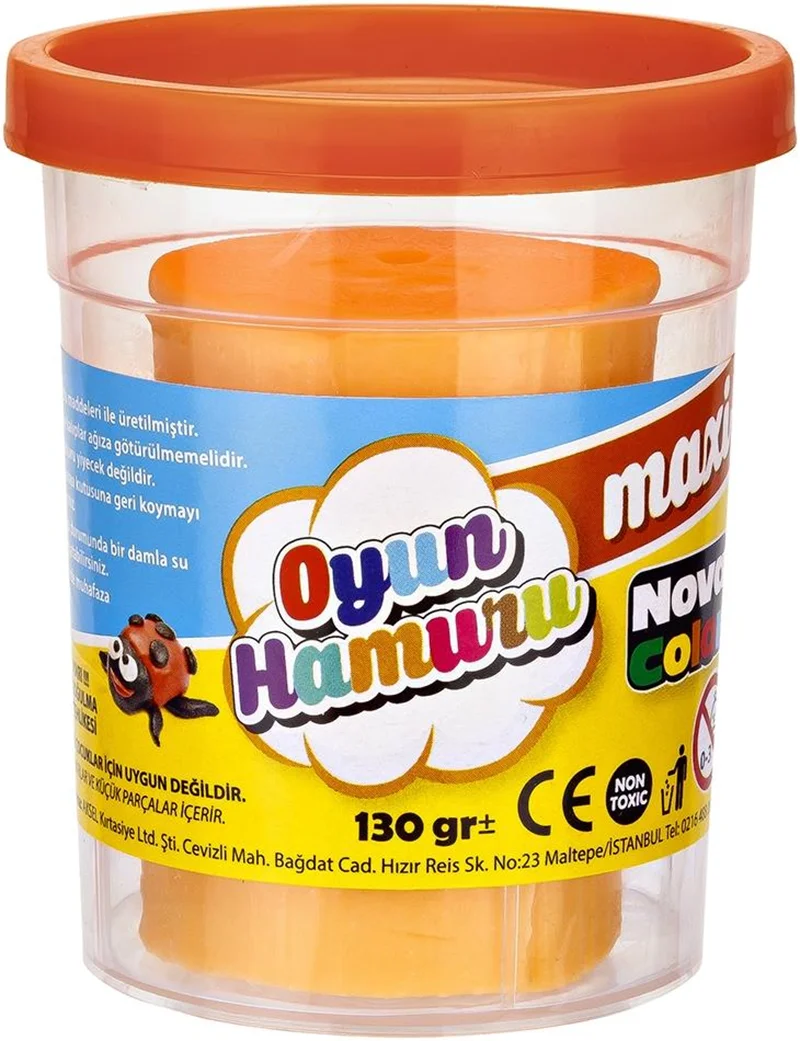 NOVA COLOR MAXİ OYUN HAMURU TURUNCU NC-4147 (Best)