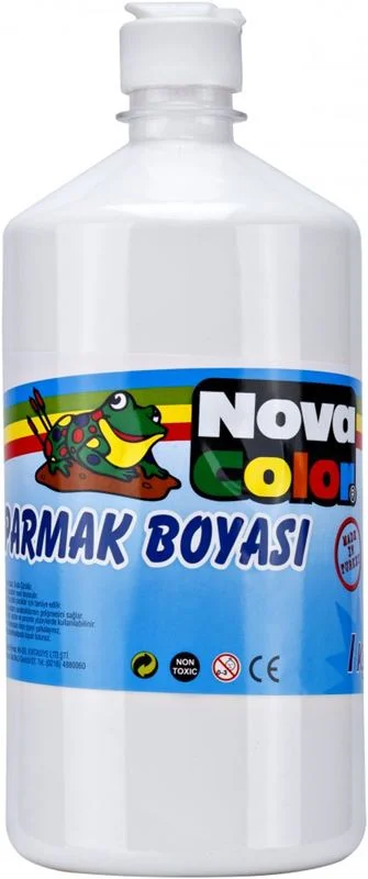 NOVA COLOR PARMAK BOYASI BEYAZ 1 KG.NC-286 (Best)