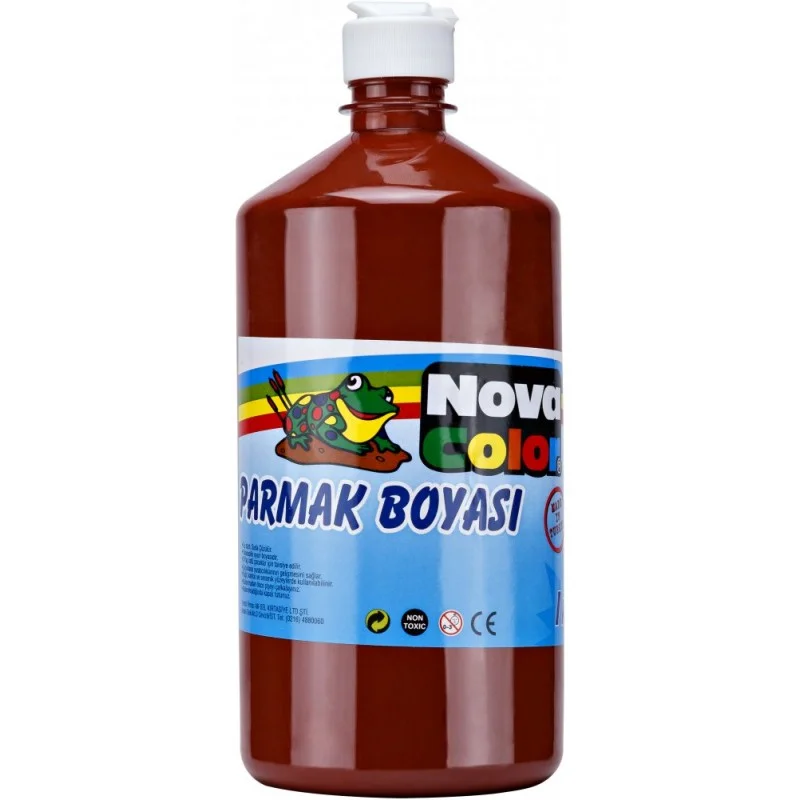 NOVA COLOR PARMAK BOYASI KAHVE 1 KG.NC-394 (Best)