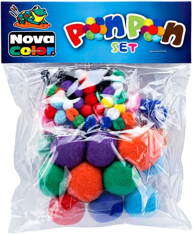 NOVA COLOR PONPON SET NC-350 (Best)