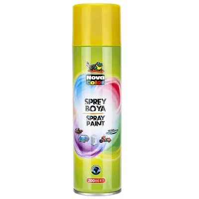 NOVA COLOR SPREY BOYA SARI NC-800 (Best)