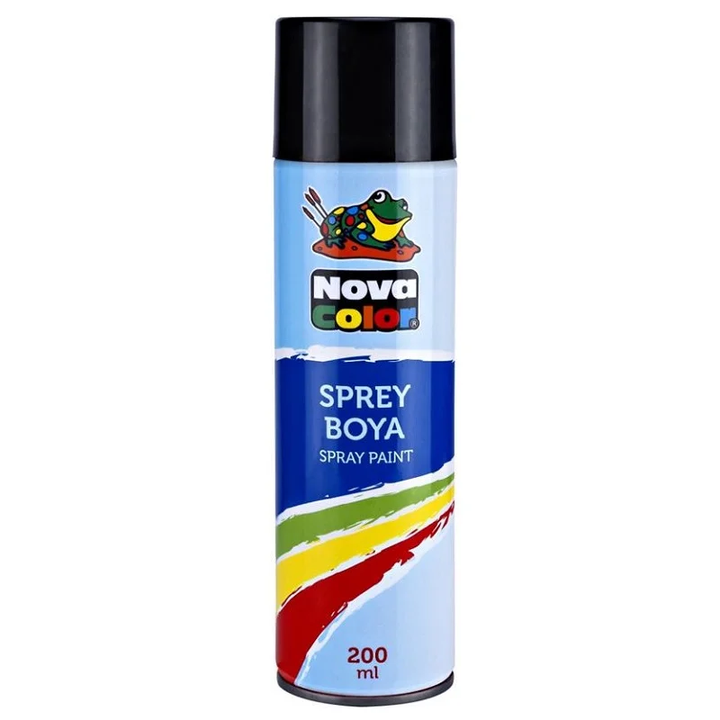 NOVA COLOR SPREY BOYA SİYAH NC-805 (Best)