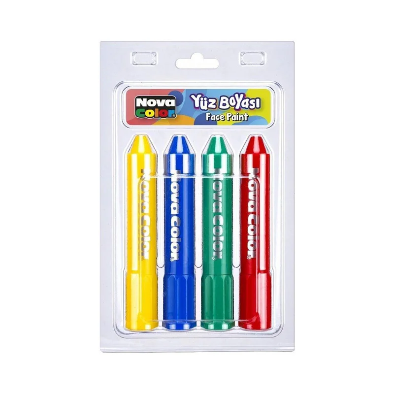 NOVA COLOR YÜZ BOYASI 4 LÜ NC-211 (Best)