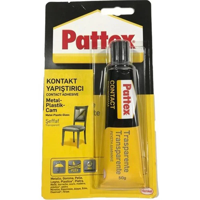 PATTEX METAL/PLASTİK/CAM YAPIŞTIRICI 50 ml 2843224 (Best)