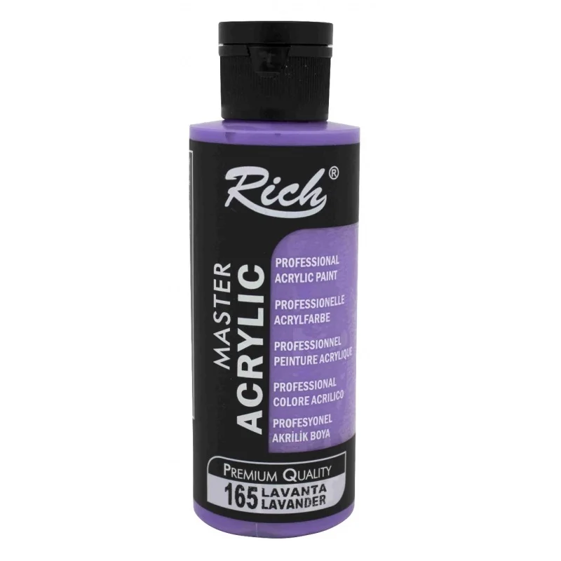 RICH AKRİLİK BOYA 165 LAVANTA 120 cc (Best)