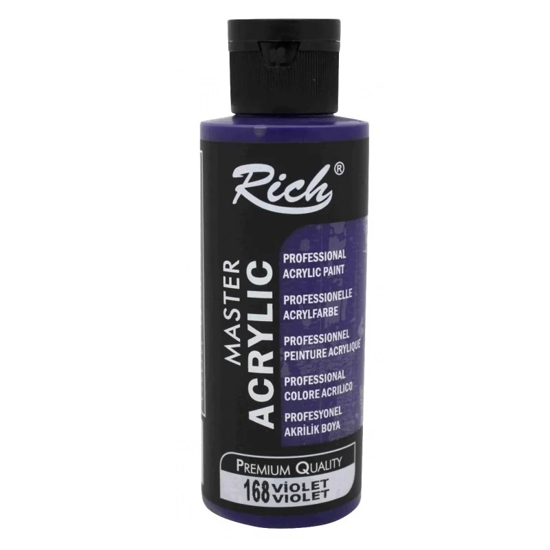 RICH AKRİLİK BOYA 168 VIOLET 120 cc (Best)